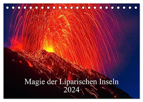 Magie der Liparischen Inseln 2024 (Tischkalender 2024 DIN A5 quer), CALVENDO Monatskalender von CALVENDO