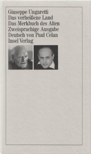 Das verheßene Land / Das Merkbuch des Alten: Deutsch von Paul Celan