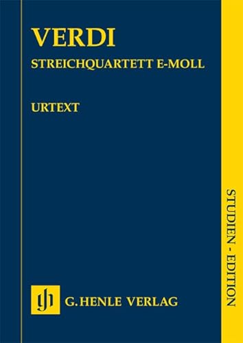 Streichquartett e-moll; Studien-Edition: Besetzung: Streichquartette (Studien-Editionen: Studienpartituren)