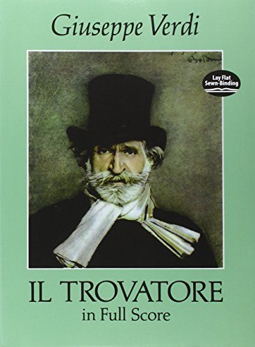 Verdi Giuseppe Il Trovatore Full Score (Dover Opera Scores)