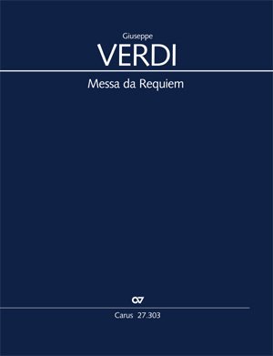 Verdi: Messa da Requiem. Partitur