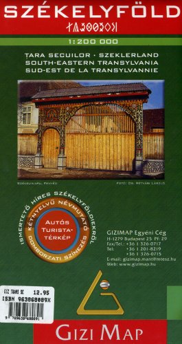 Szekelyfold: South Eastern Transylvania Szekelyfold: South Eastern Transylvania von Gizi Map