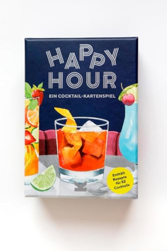 Happy Hour. Ein Cocktail-Kartenspiel. Quartett