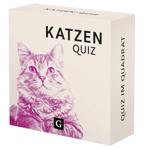 Katzen-Quiz: 100 Fragen und Antworten (Quiz im Quadrat) von Grupello Verlag