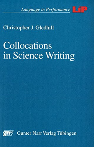 Collocations in Science Writing von Narr Francke Attempto