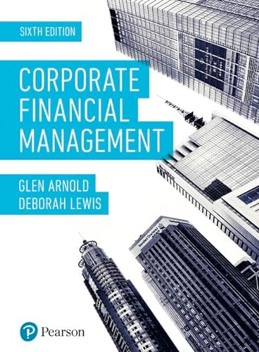 Corporate Financial Management 6th Edition von Pearson