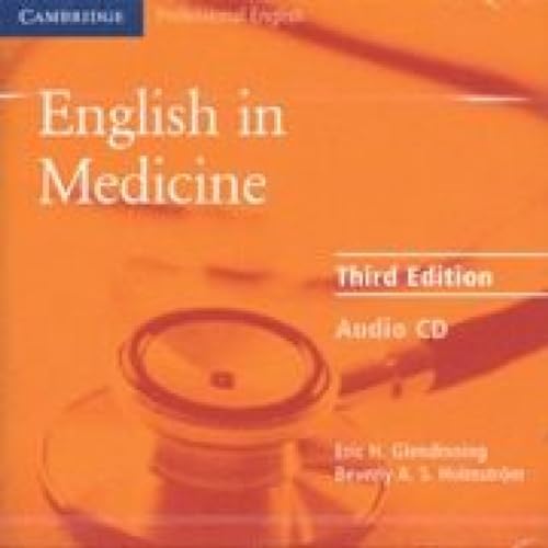 English in Medicine Audio CD 3rd Edition: A Course in Communication Skills (Cambridge Professional English)