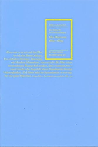 Ola Hansson 1891-1893: Ein Schwede in Friedrichshagen (Frankfurter Buntbücher)