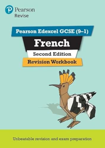 Pearson REVISE Edexcel GCSE (9-1) French Revision Workbook: For 2024 and 2025 assessments and exams: for home learning, 2022 and 2023 assessments and exams von Pearson Education Limited