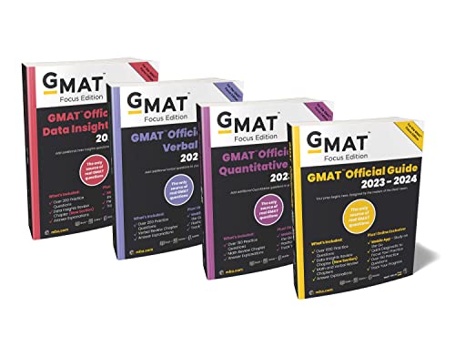 Gmat Official Guide 2023-2024 Bundle, Focus Edition: Includes Gmat Official Guide, Gmat Quantitative Review, Gmat Verbal Review, and Gmat Data Insights Review + Online Question Bank von John Wiley & Sons Inc