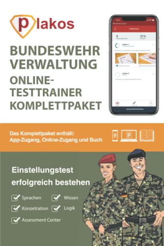 Bundeswehr Verwaltungsfachangestellte Einstellungstest Online Testtrainer: Die perfekte Vorbereitung auf Einstellungstest und das Assessment-Center