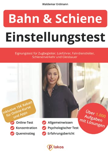 Einstellungstest Bahn und Schienenverkehr: Eignungstest für Zugbegleiter, Lokführer, Fahrdienstleiter & Gleisbauer | Online-Test, Psychologischer ... Erfahrungsbericht, Konzentration Einstellungstest Bahn und Schienenverkehr: Eignungstest für Zugbegleiter, Lokführer, Fahrdienstleiter & Gleisbauer | Online-Test, Psychologischer ... Erfahrungsbericht, Konzentration
