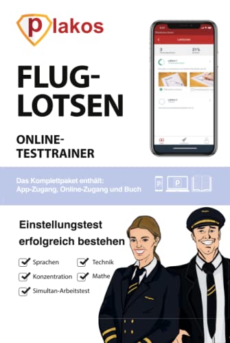 Fluglotsen EInstellungstest: Einstellungstest für Fluglotsen erfolgreich bestehen | geeignet für Pilotinnen und Piloten, Fluglotsinnen und Fluglotsen ... | Fachwissen und Tests inkl. Lösungen Fluglotsen EInstellungstest: Einstellungstest für Fluglotsen erfolgreich bestehen | geeignet für Pilotinnen und Piloten, Fluglotsinnen und Fluglotsen ... | Fachwissen und Tests inkl. Lösungen