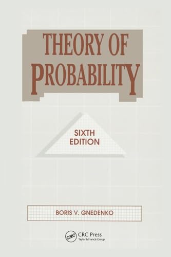 Theory of Probability von CRC Press