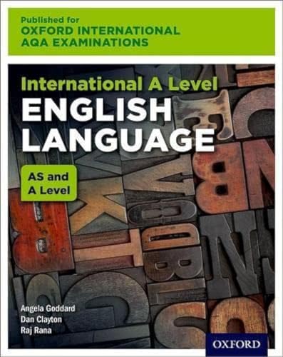 Oxford International AQA Examinations: International A Level English Language: Online Student Book von Oxford University Press