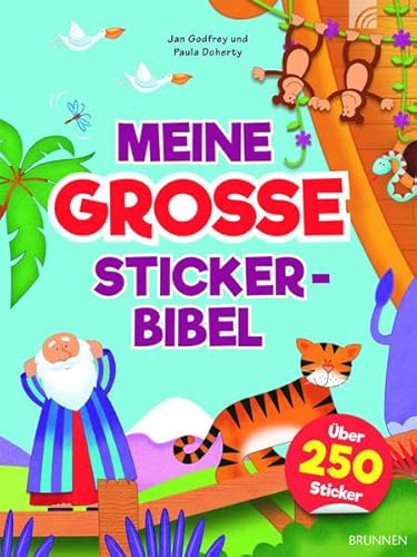 Meine große Stickerbibel: Stickerbuch. Mit über 250 Sticker