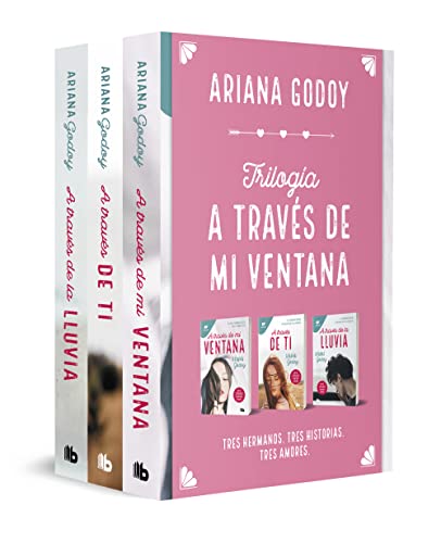 Pack trilogía Hermanos Hidalgo (Contiene: A través de mi ventana | A través de ti | A través de la lluvia) (Ficción)