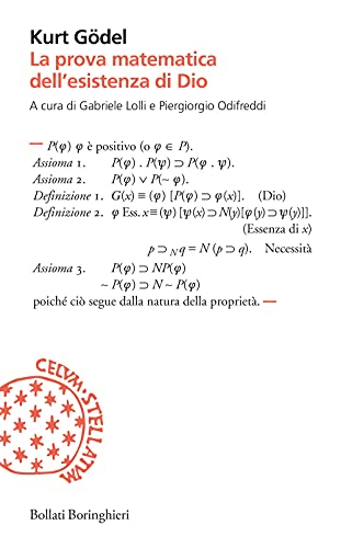 La prova matematica dell'esistenza di Dio (Incipit) von Bollati Boringhieri