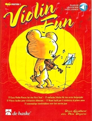 Violin Fun: 17 Easy violin pieces for the first year. Mit Audio-Online-Datei