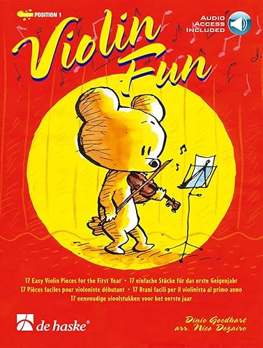 Violin Fun: 17 Easy violin pieces for the first year. Mit Audio-Online-Datei