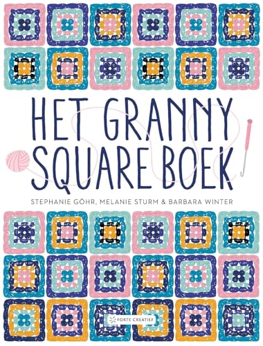 Het granny square boek: 26 haakprojecten met vierkantjes von Unieboek | Het Spectrum