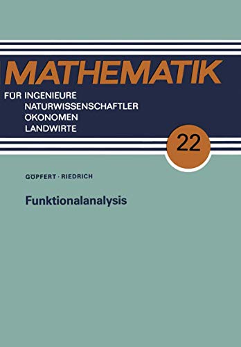 Funktionalanalysis (Gabler-Studientexte) von Vieweg+Teubner Verlag