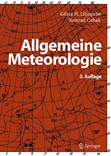 Allgemeine Meteorologie von Springer