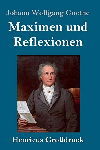 Maximen und Reflexionen (Großdruck)