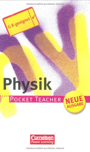 Pocket Teacher - Sekundarstufe I (mit Umschlagklappen): Physik