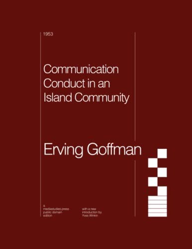 Communication Conduct in an Island Community (Public Domain)