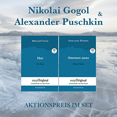 Nikolai Gogol & Alexander Puschkin (Bücher + 2 Audio-CDs) - Lesemethode von Ilya Frank: Ungekürzter Originaltext - Russisch durch Spaß am Lesen ... - Lesemethode von Ilya Frank)