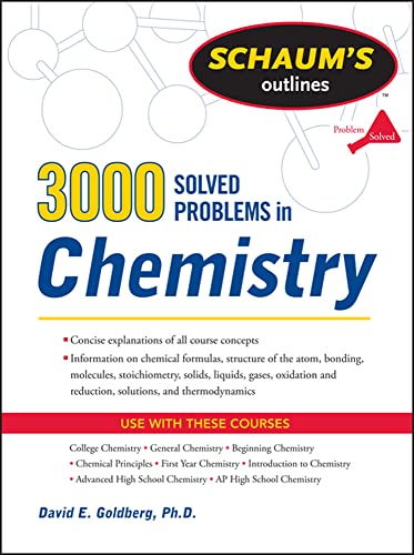 3,000 Solved Problems In Chemistry (Schaum's Outlines) von McGraw-Hill Education