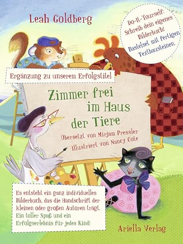 Zimmer Frei im Haus der Tiere - Bilderbuch-Kreativset: Schreib Dein eigenes Bilderbuch