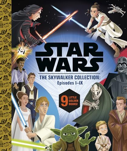 The Skywalker Collection: Episodes I-IX (A Little Golden Book: Star Wars)