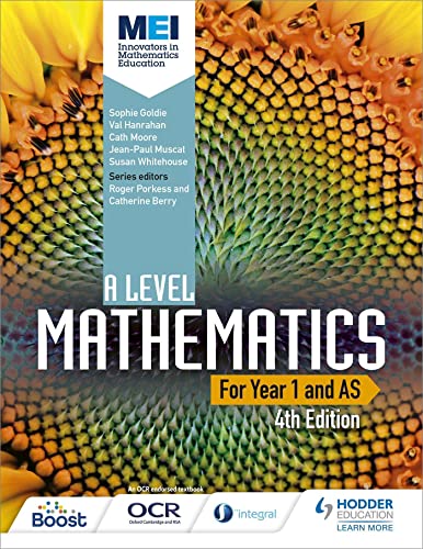MEI A Level Mathematics Year 1 (AS) 4th Edition von Hodder Education