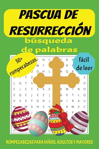 Spanish Easter Word Search Puzzle Book - Libro de Sopa de Letras de Pascua: Sopas de Letras con Letra Fácil de Leer sobre Pascua, Jesús, Fe y Más - ... para Vacaciones, Festividades y Tiempo Libre Spanish Easter Word Search Puzzle Book - Libro de Sopa de Letras de Pascua: Sopas de Letras con Letra Fácil de Leer sobre Pascua, Jesús, Fe y Más - ... para Vacaciones, Festividades y Tiempo Libre von Independently published