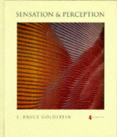 Sensation and Perception von Brooks/Cole