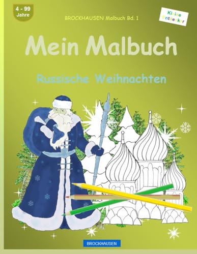 Mein Malbuch: Russische Weihnachten von Independently published
