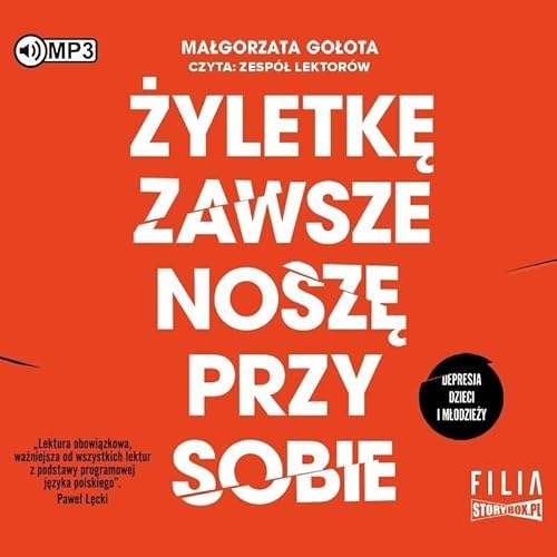 Żyletkę zawsze noszę przy sobie Depresja dzieci i młodzieży