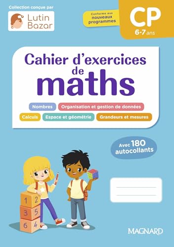 Fiches mémo exercices maths CP: Une collection conçue par Lutin Bazar von MAGNARD