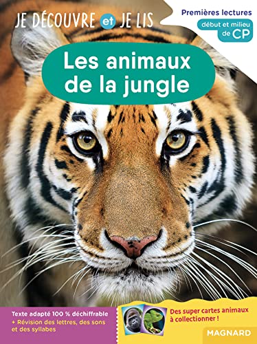 Je découvre et je lis CP - Les animaux de la jungle: Premières lectures, premières découvertes
