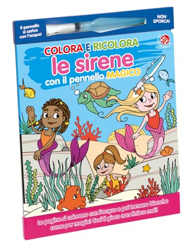 Colora e ricolora le sirene. Ediz. illustrata von La Coccinella