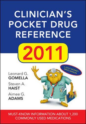 Clinician's Pocket Drug Reference, 2011 von McGraw-Hill Education - Europe