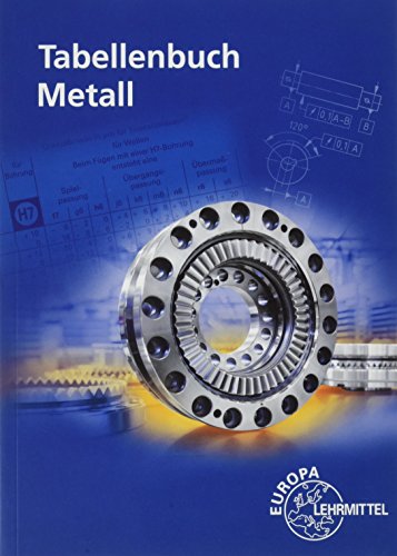 Tabellenbuch Metall: mit Formelsammlung