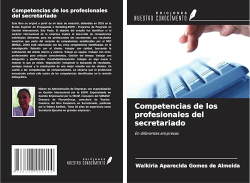Competencias de los profesionales del secretariado: En diferentes empresas von Ediciones Nuestro Conocimiento