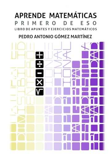 APRENDE MATEMÁTICAS (3a Edición): Libro de apuntes y ejercicios matemáticos von AGENCIA DEL ISBN