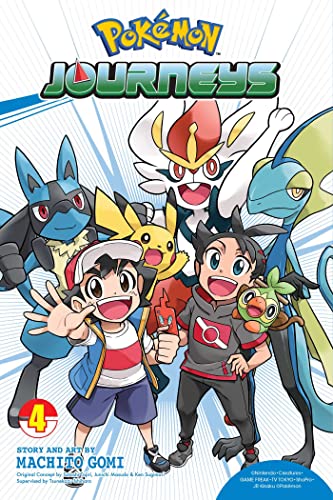 Pokémon Journeys, Vol. 4: Volume 4 (POKEMON JOURNEYS SERIES GN, Band 4)