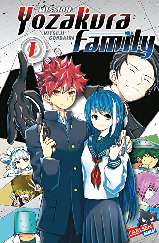 Mission: Yozakura Family 1: Actionreiche Spionage-Komödie mit Superkräften | Bekannt aus der WEEKLY SHONEN JUMP von Carlsen Manga