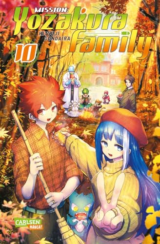 Mission: Yozakura Family 10: Actionreiche Spionage-Komödie mit Superkräften | Schickes Poster als Extra in der 1. Auflage! von Carlsen Manga