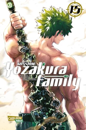Mission: Yozakura Family 15: Actionreiche Spionage-Comedy-Manga-Serie ab 12 Jahren über eine Agenten-Familie mit Superkräften von Carlsen Manga